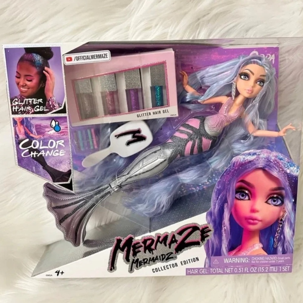 NEW MERMAZE MERMAIDZ Color Change Orra Deluxe Fashion Doll